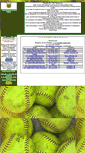 Mobile Screenshot of dfsoftball.com